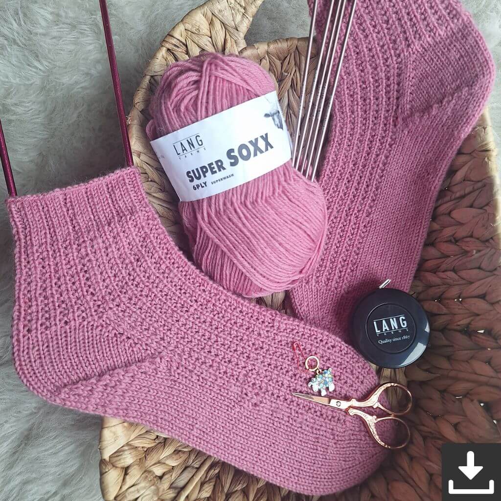 Madame Nadelspiel Pattern Hedi Soxx Strickanleitung - Madame Nadelspiel (PDF) bei bei bei bei Lieblingsgarn