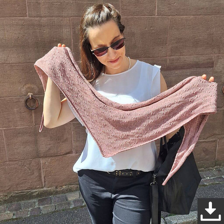 Madame Nadelspiel Tuch Luisa XL &amp; XXL Strickanleitung - Madame Nadelspiel (PDF) bei bei bei bei Lieblingsgarn