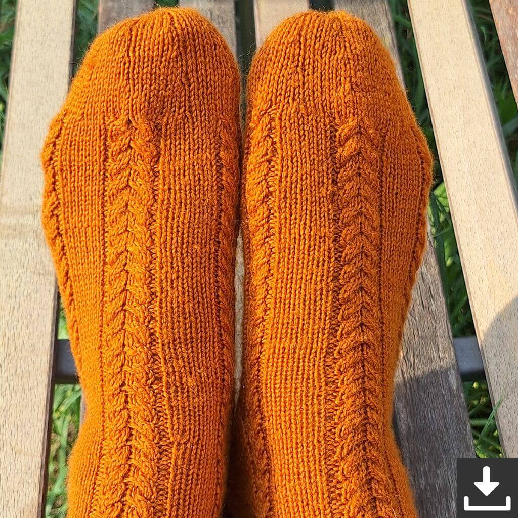 Madame Nadelspiel Pattern Socken October Soxx Strickanleitung - Madame Nadelspiel (PDF) bei bei bei bei Lieblingsgarn