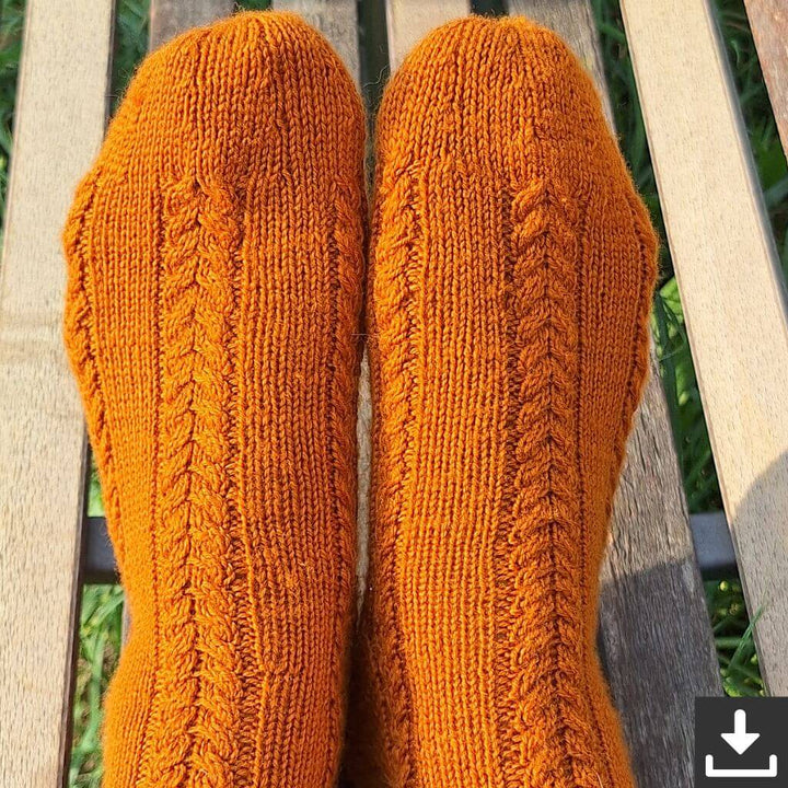 Madame Nadelspiel Pattern Socken October Soxx Strickanleitung - Madame Nadelspiel (PDF) bei bei bei bei Lieblingsgarn