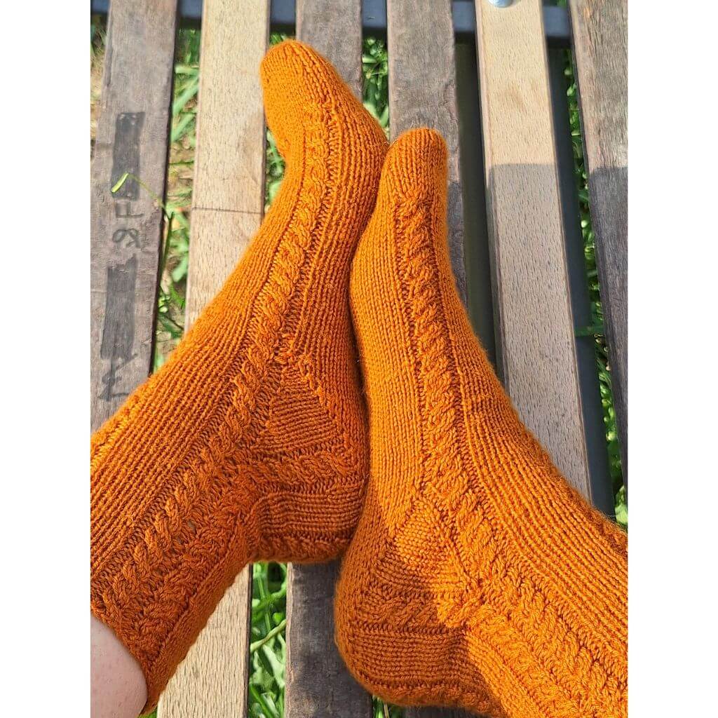 Madame Nadelspiel Pattern Socken October Soxx Strickanleitung - Madame Nadelspiel (PDF) bei bei bei bei Lieblingsgarn