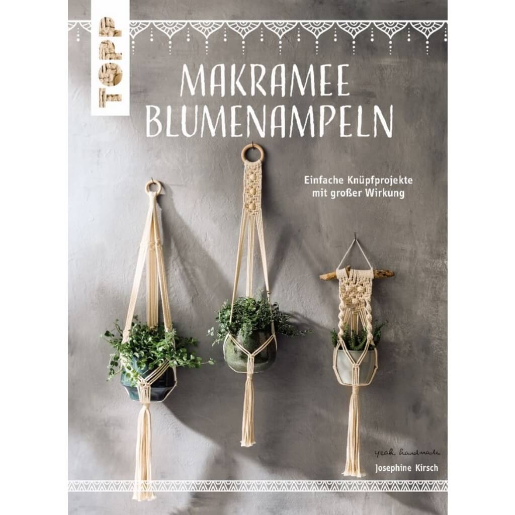 Topp TOPP Makramee Blumenampeln - Josephine Kirsch bei bei bei bei Lieblingsgarn