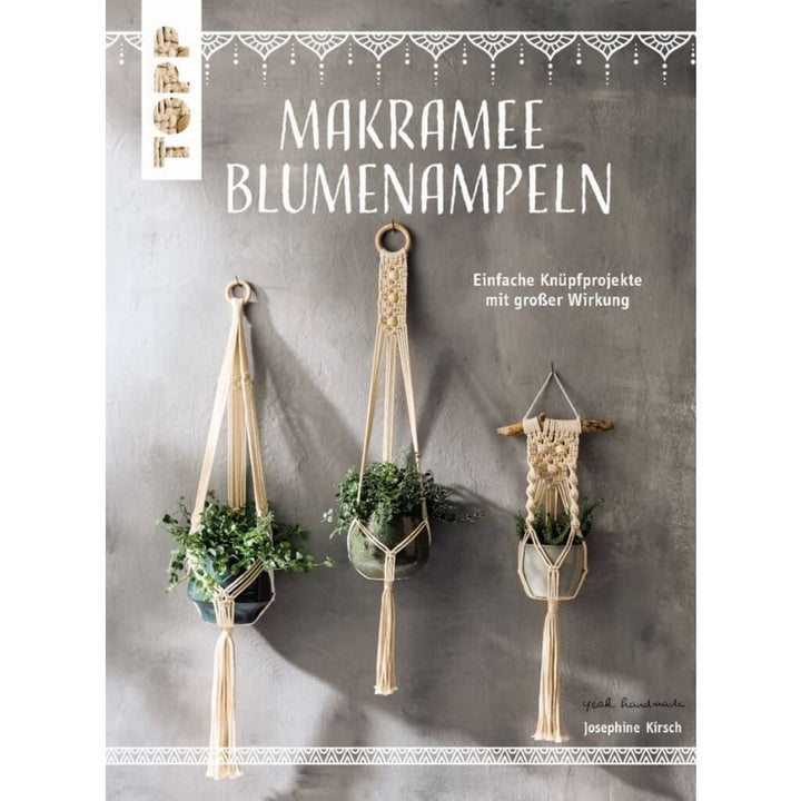 Topp TOPP Makramee Blumenampeln - Josephine Kirsch bei bei bei bei Lieblingsgarn