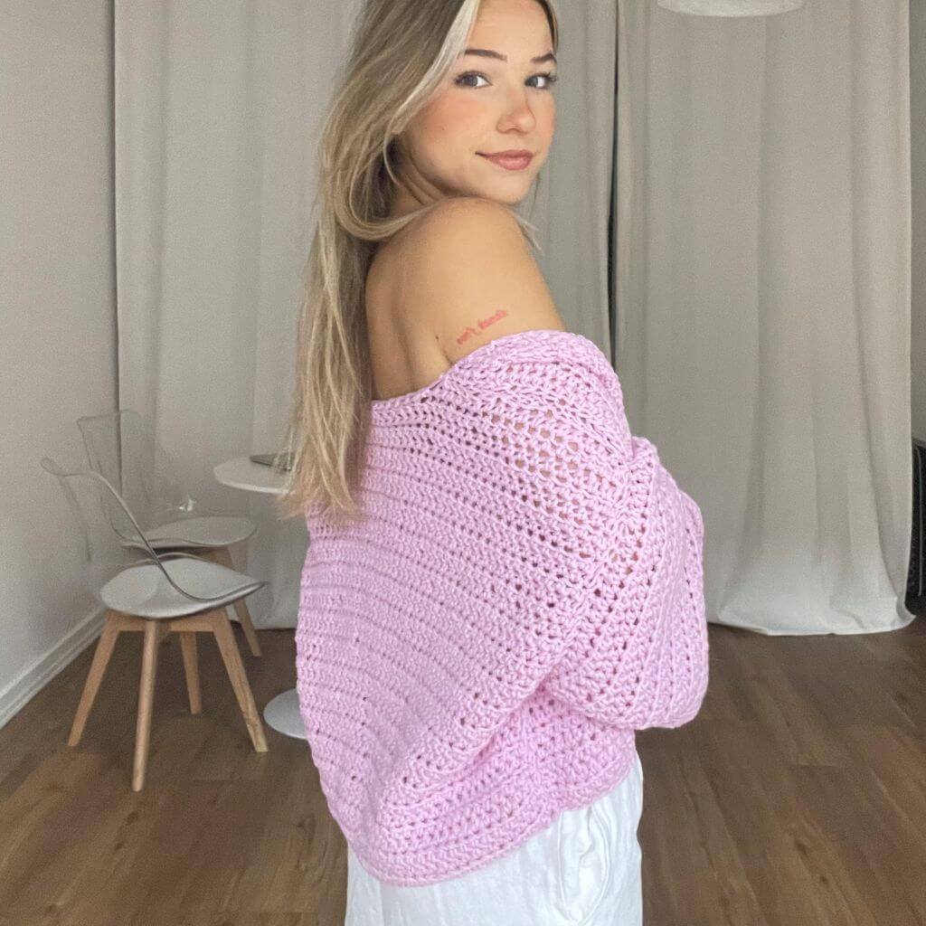 Marta Pattern Oversize Cardigan Häkelanleitung - Marta x Lieblingsgarn (PDF) Lieblingsgarn