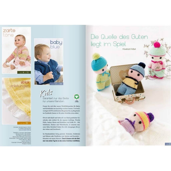 Schoeller + Stahl Maschenreise Kids - Strickheft bei bei bei bei Lieblingsgarn