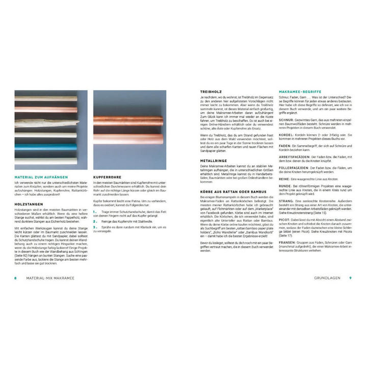Topp TOPP Material Mix Makramee - Chantal Conlon bei bei bei bei Lieblingsgarn