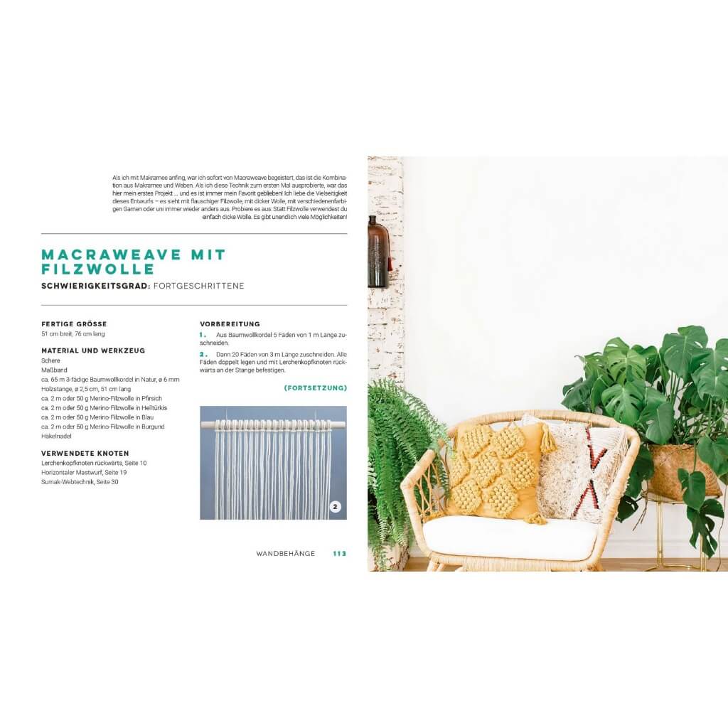 Topp TOPP Material Mix Makramee - Chantal Conlon bei bei bei bei Lieblingsgarn