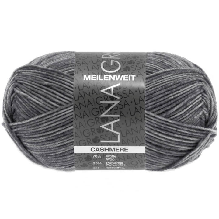 Lana Grossa 07 - Dunkelgrau Lana Grossa Meilenweit 50 Cashmere Lieblingsgarn