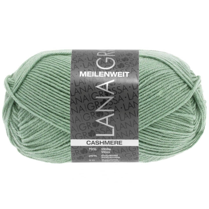 Lana Grossa 28 - Mint Lana Grossa Meilenweit 50 Cashmere Lieblingsgarn