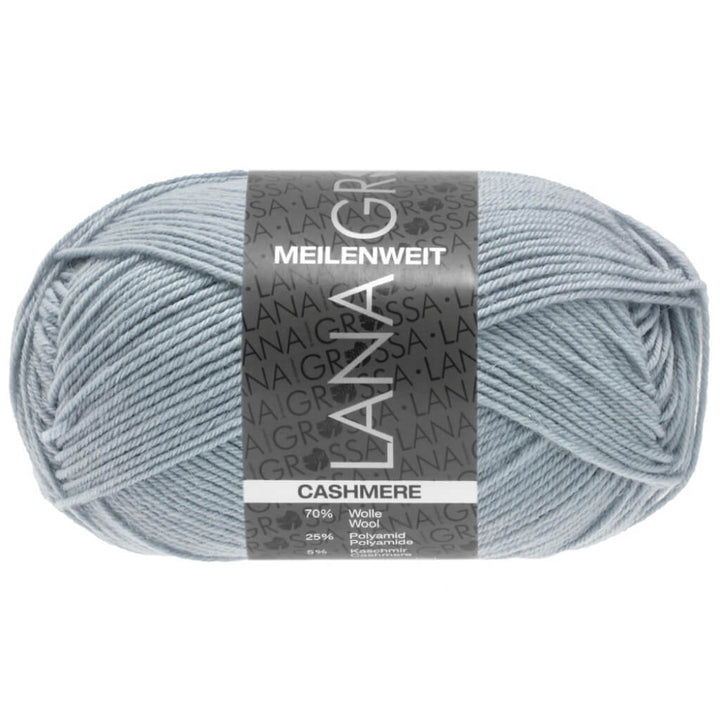Lana Grossa 49 - Pastellblau Lana Grossa Meilenweit 50 Cashmere Lieblingsgarn