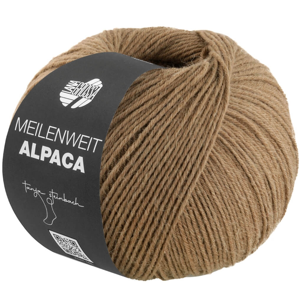Lana Grossa 1011 - Camel Lana Grossa Meilenweit 6-F. 150 Alpaca Uni bei bei bei bei bei bei bei bei Lieblingsgarn