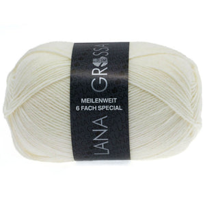 Lana Grossa Meilenweit 6-fach 150 Unito