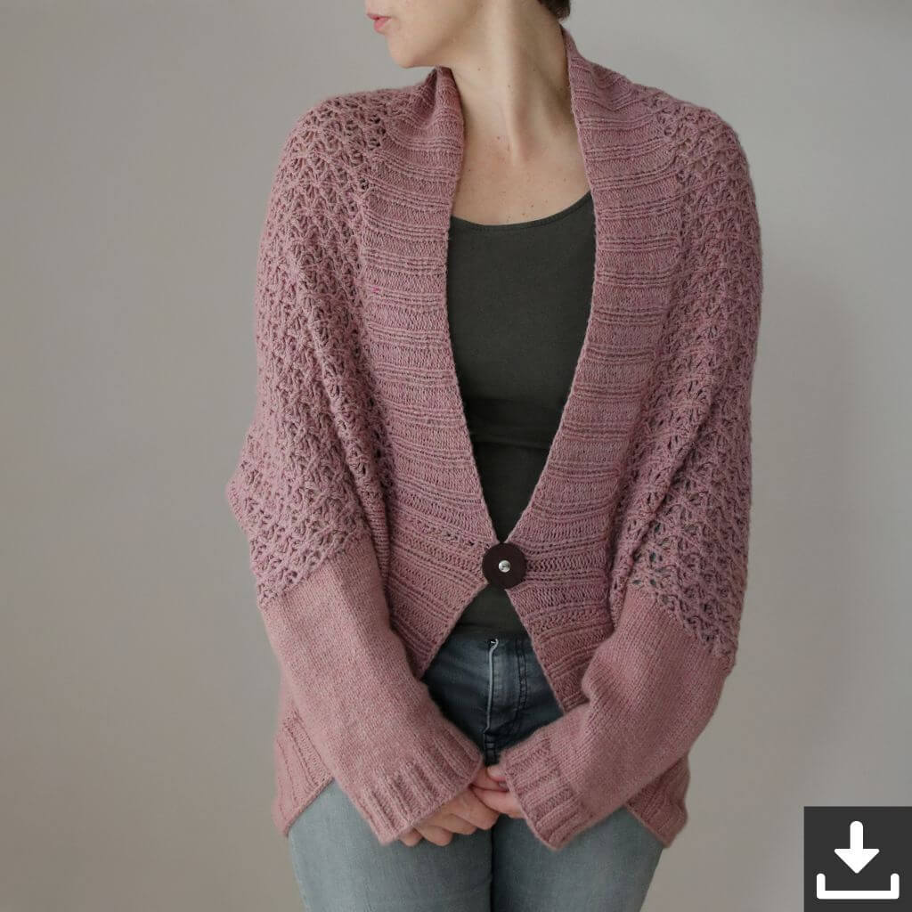 Melanie Berg Pattern Strickjacke Ashen Strickanleitung - Melanie Berg (PDF) bei bei bei bei Lieblingsgarn