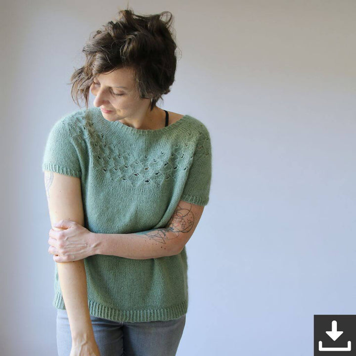 Melanie Berg - Mairlynd Pattern Shirt Backstage Romance Strickanleitung - Mairlynd (PDF) bei bei bei bei Lieblingsgarn