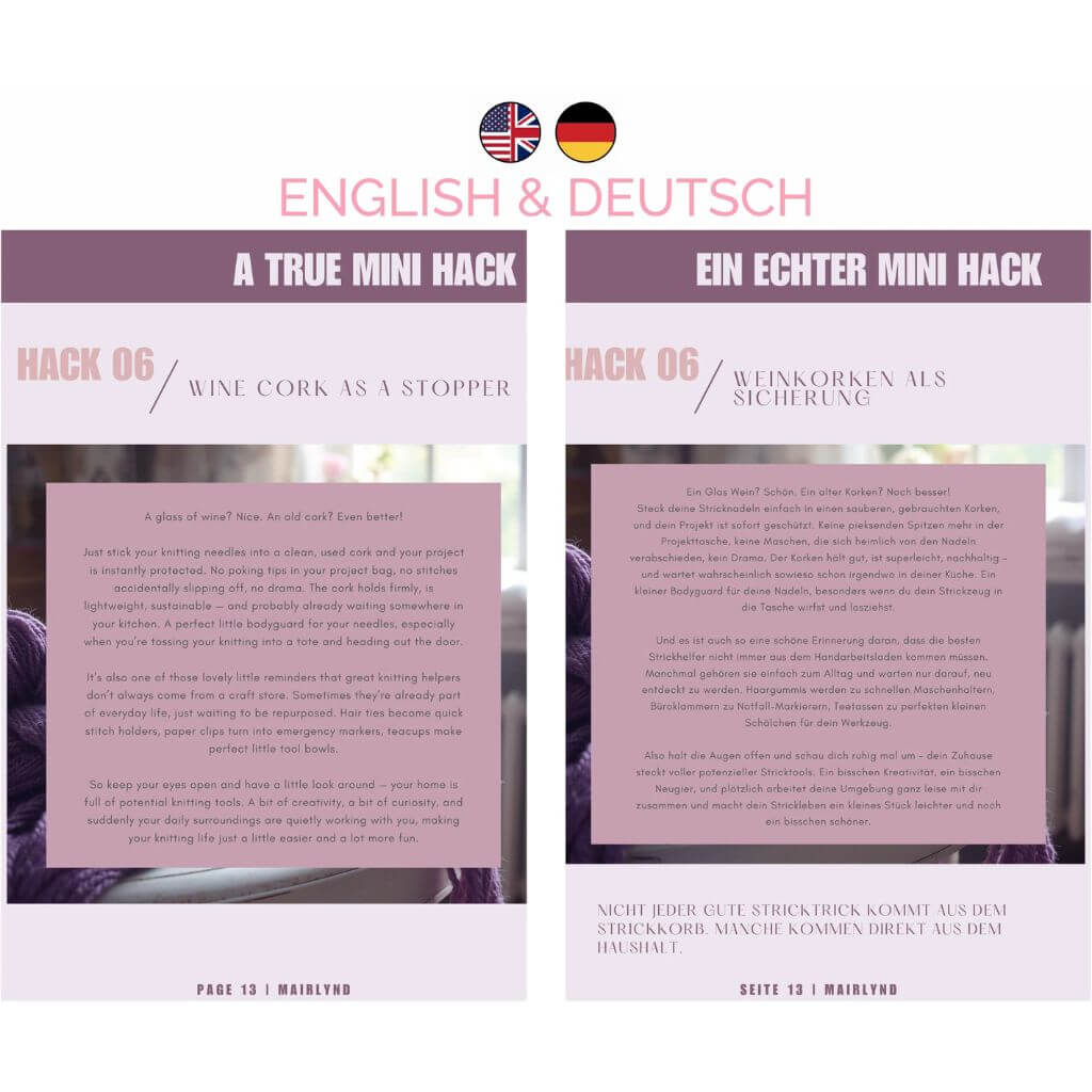 Melanie Berg 25 geniale Strickhacks für Profis eBook Lieblingsgarn