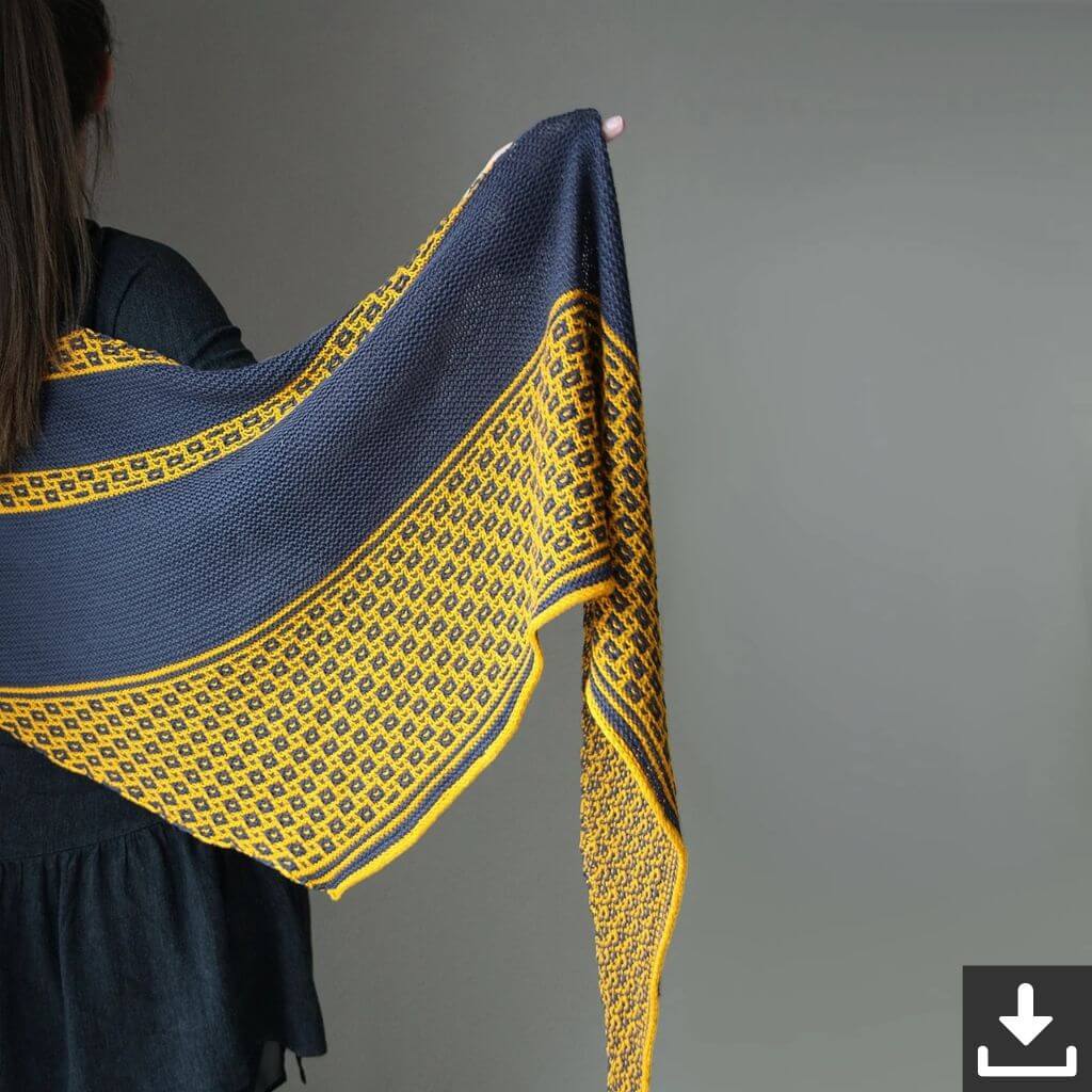 Melanie Berg Pattern Tuch Eifelgold Strickanleitung - Melanie Berg (PDF) bei bei bei bei bei bei bei Lieblingsgarn
