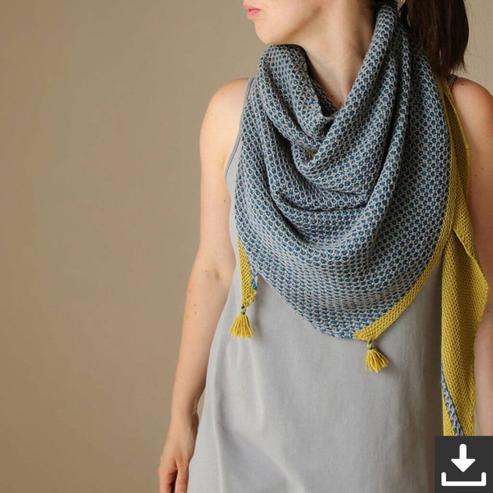Melanie Berg Pattern Tuch Helgoland Strickanleitung - Melanie Berg (PDF) bei bei bei bei Lieblingsgarn