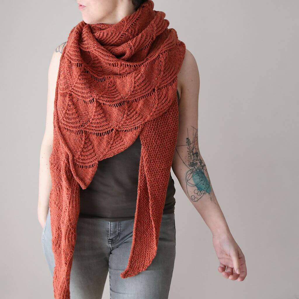 Melanie Berg - Mairlynd Pattern Tuch Kleine Schwester Strickanleitung - Mairlynd (PDF) bei bei bei bei Lieblingsgarn