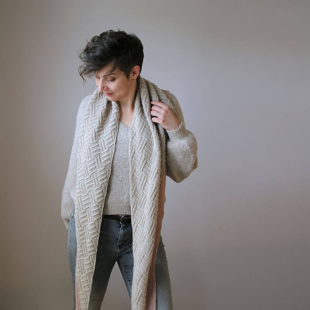 Melanie Berg Pattern Tuch Memory Code Strickanleitung mit Rowmap - Melanie Berg (PDF) Lieblingsgarn