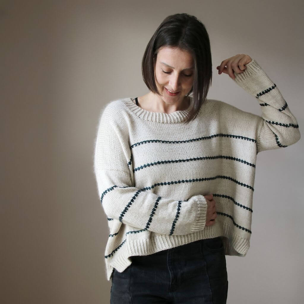 Melanie Berg - Mairlynd Pattern Pullover Near &amp; Dear Strickanleitung - Mairlynd (PDF) bei bei bei bei Lieblingsgarn