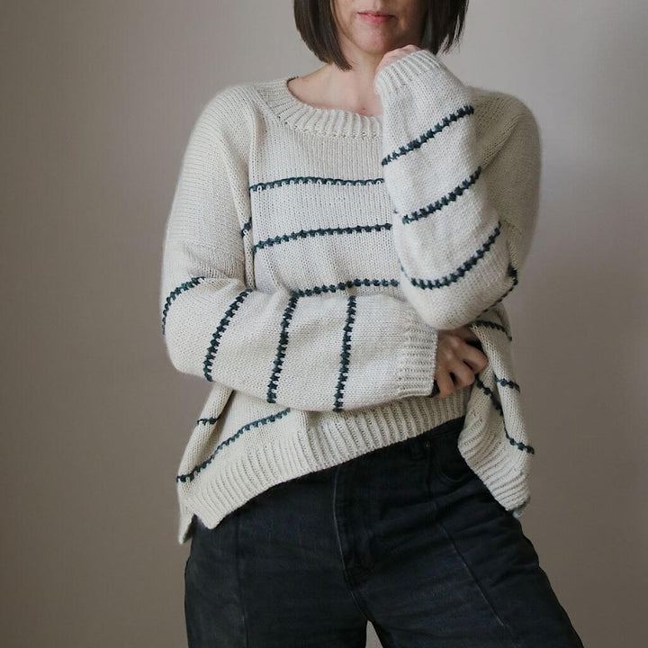Melanie Berg - Mairlynd Pattern Pullover Near &amp; Dear Strickanleitung - Mairlynd (PDF) bei bei bei bei Lieblingsgarn