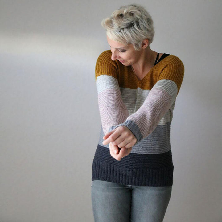 Melanie Berg Pattern Pullover Perfect Stranger Strickanleitung - Melanie Berg (PDF) bei bei bei bei Lieblingsgarn