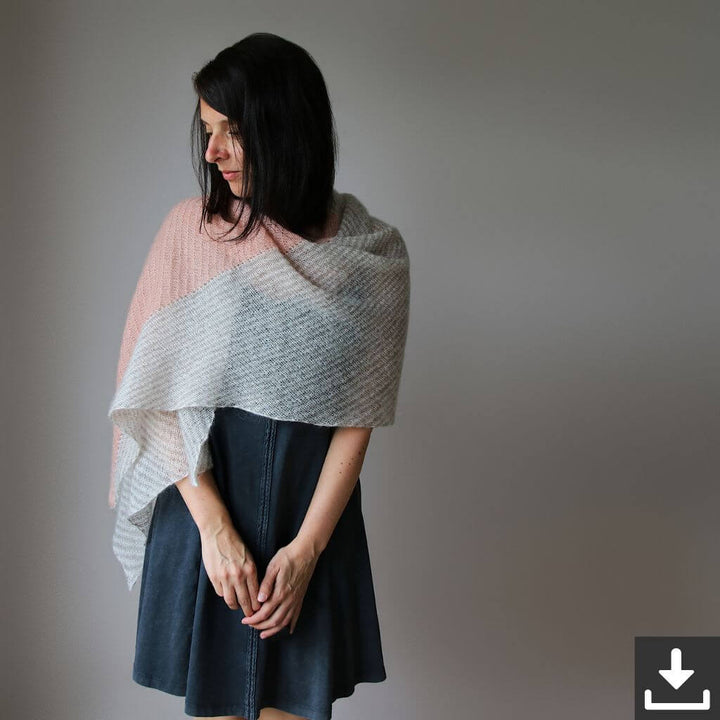 Melanie Berg - Mairlynd Pattern Tuch Wayworn Strickanleitung - Mairlynd (PDF) bei bei bei bei Lieblingsgarn