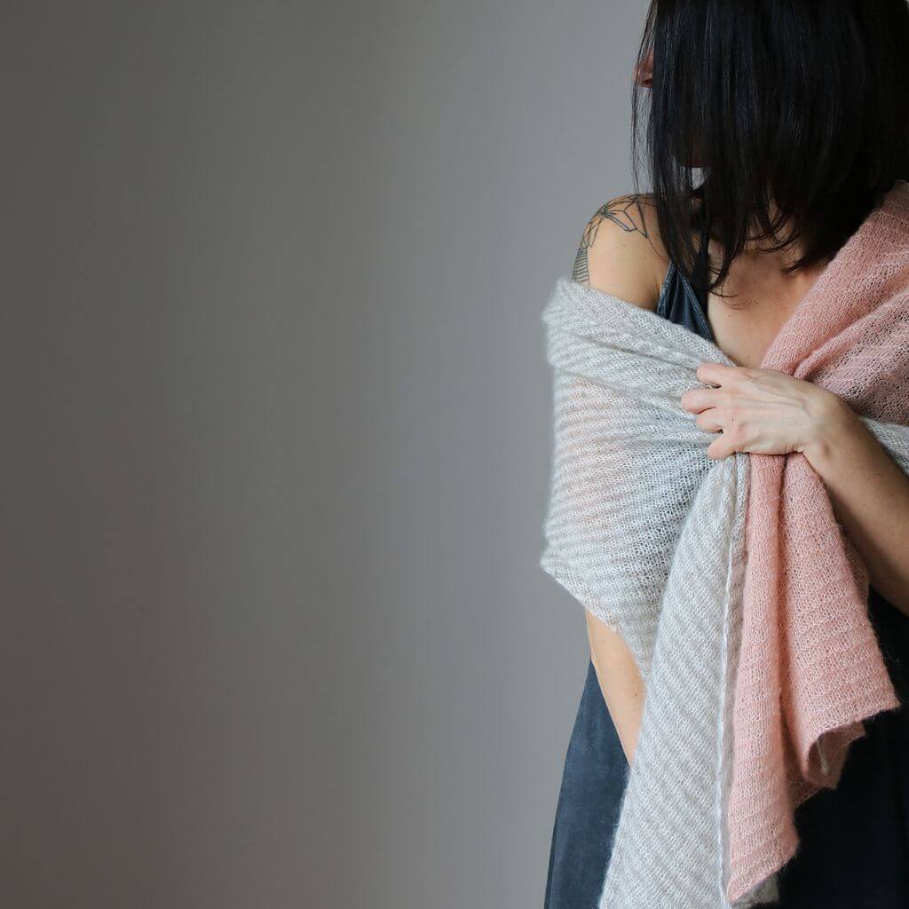 Melanie Berg - Mairlynd Pattern Tuch Wayworn Strickanleitung - Mairlynd (PDF) bei bei bei bei Lieblingsgarn