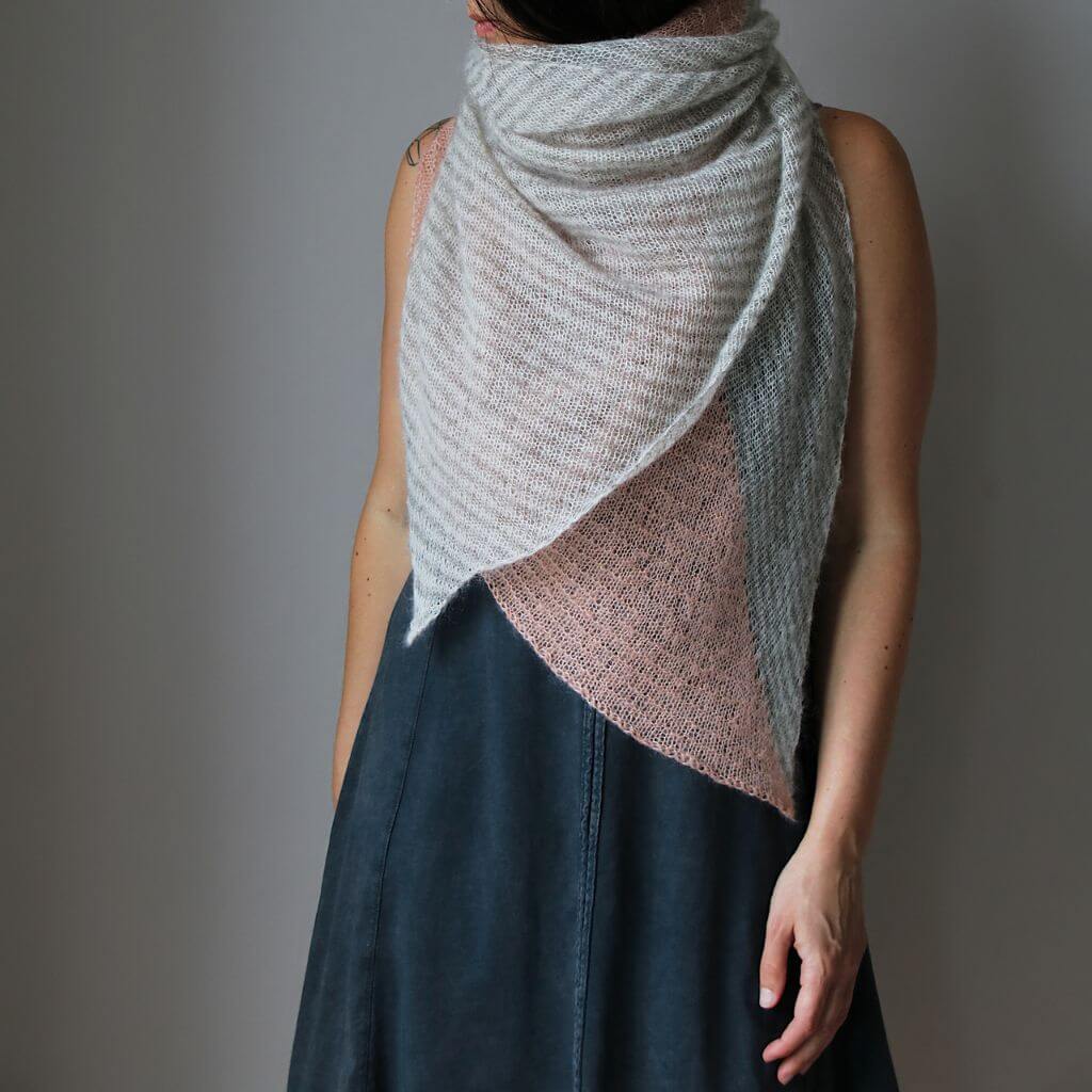 Melanie Berg - Mairlynd Pattern Tuch Wayworn Strickanleitung - Mairlynd (PDF) bei bei bei bei Lieblingsgarn