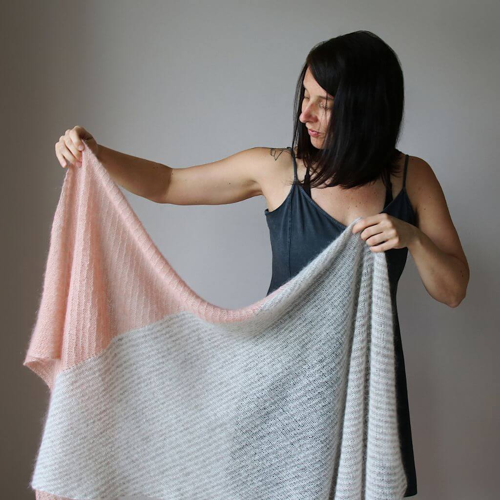 Melanie Berg - Mairlynd Pattern Tuch Wayworn Strickanleitung - Mairlynd (PDF) bei bei bei bei Lieblingsgarn