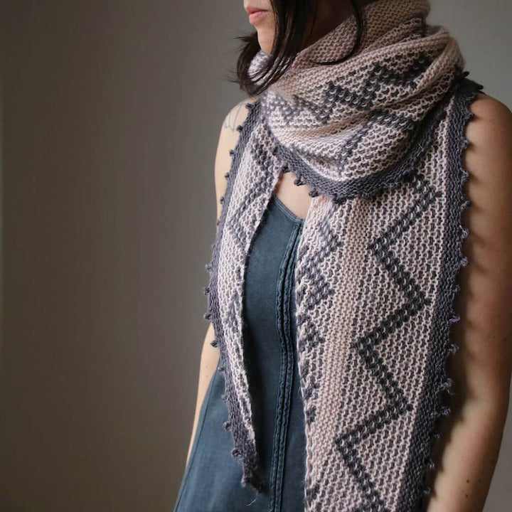 Melanie Berg - Mairlynd Pattern Tuch Zagtastic Strickanleitung - Mairlynd (PDF) bei bei bei bei Lieblingsgarn