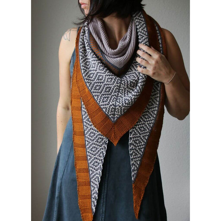Melanie Berg - Mairlynd Pattern Tuch Zimtstern Strickanleitung - Mairlynd (PDF) bei bei bei bei Lieblingsgarn