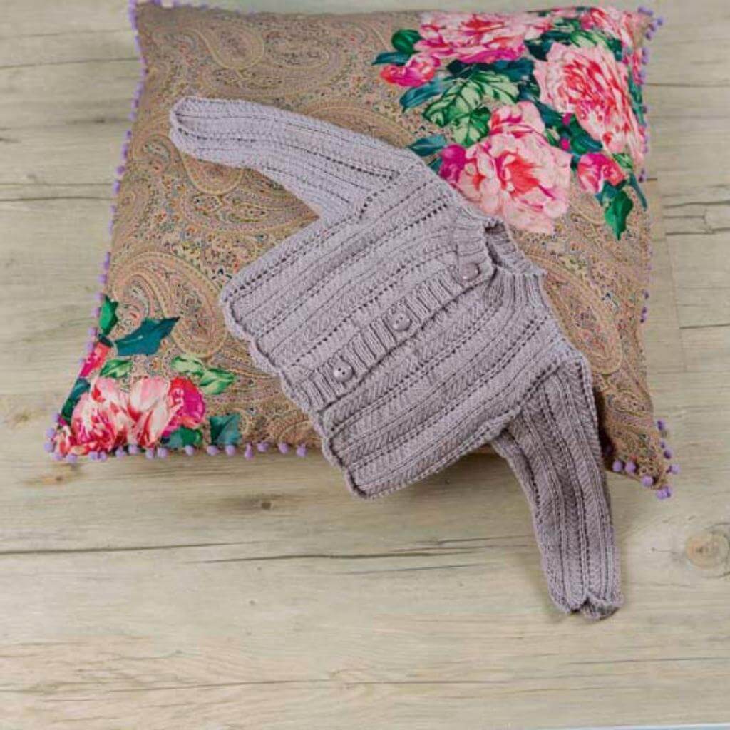 Lang Yarns Pattern Babyjacke mit Ajourmuster Strickanleitung - Lang Yarns (PDF) bei bei bei bei Lieblingsgarn
