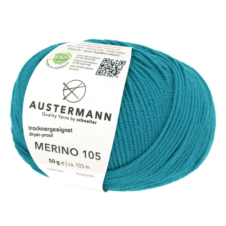 Austermann 333 - Petrol Austermann Merino 105 EXP 50g Lieblingsgarn