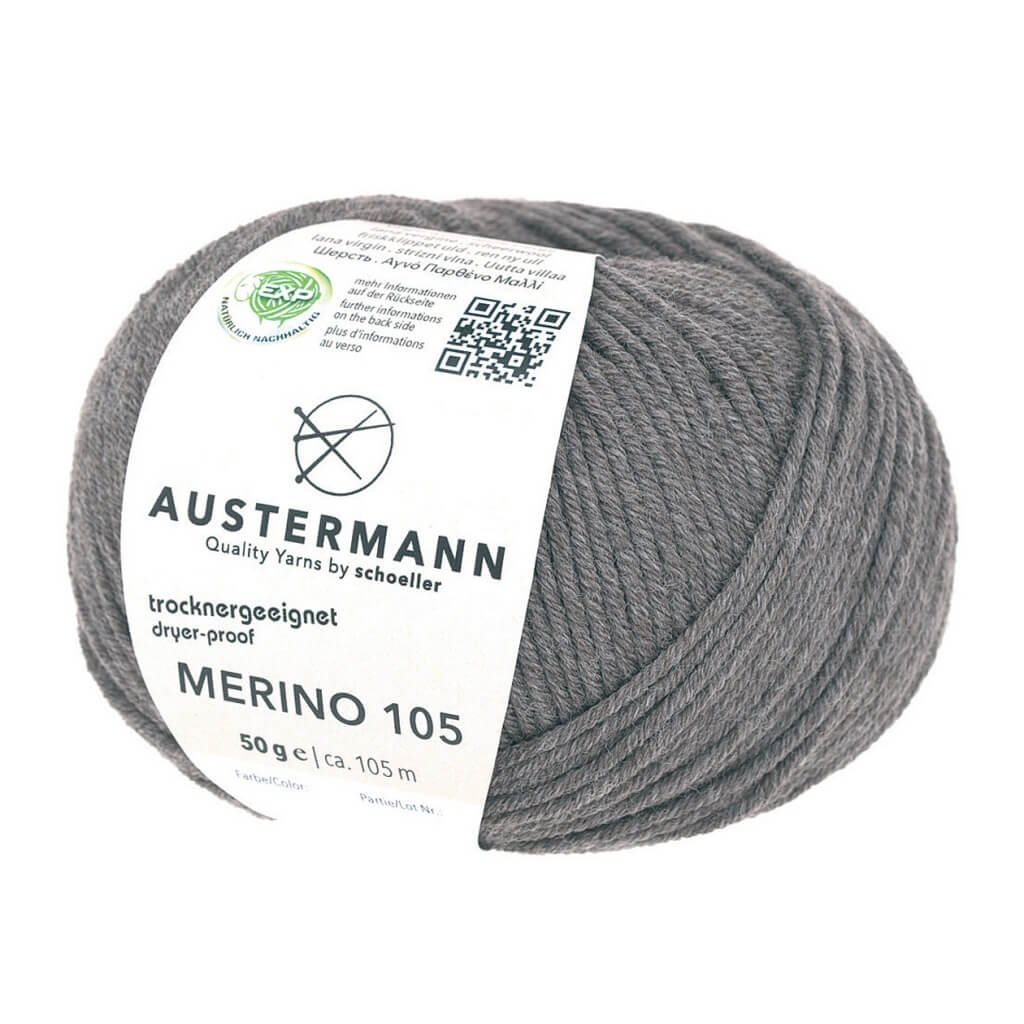 Austermann 338 - Braunmeliert Austermann Merino 105 EXP 50g Lieblingsgarn