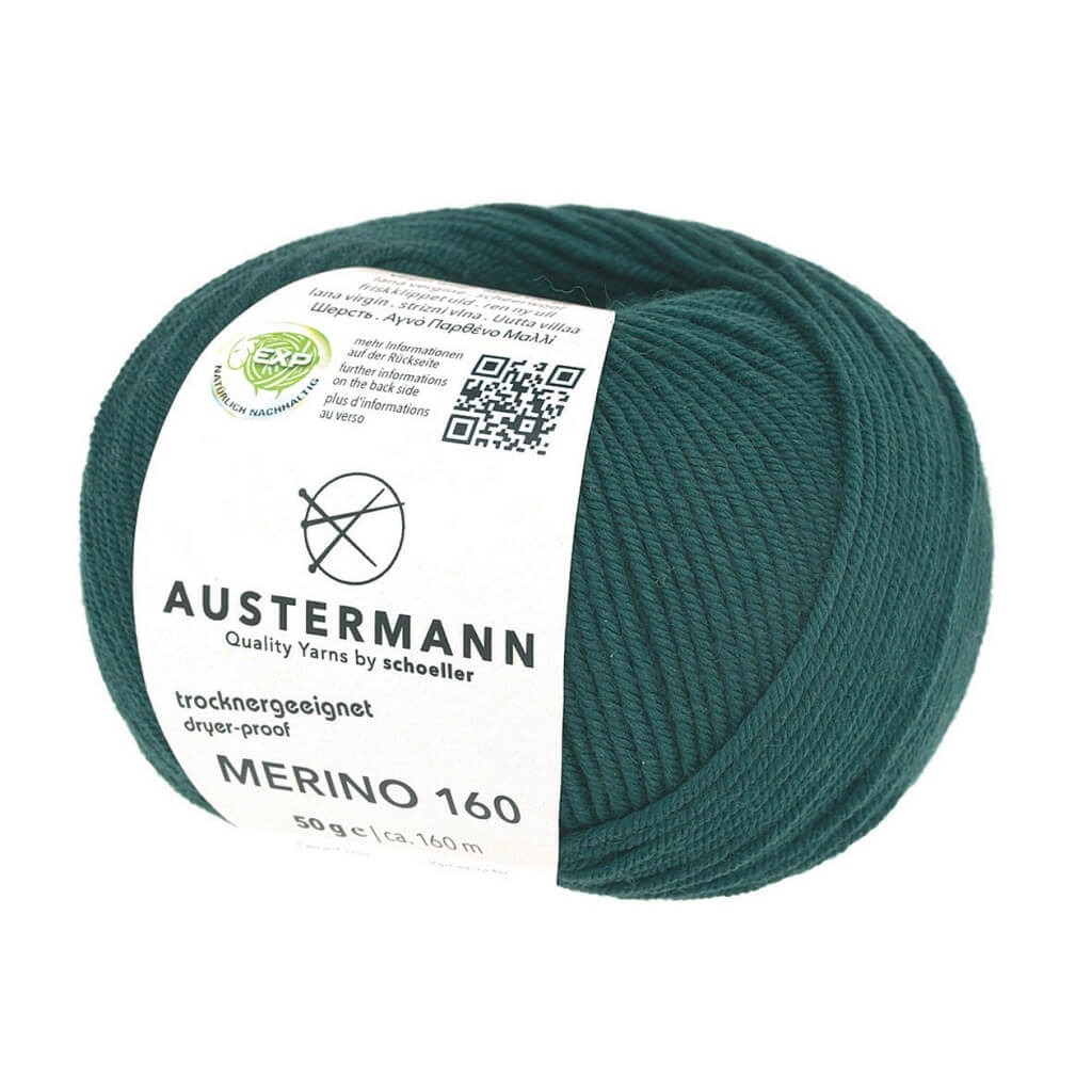 Austermann Merino 160 Exp 50g, Farbe 221 Tanne – Merino bei Lieblingsgarn
