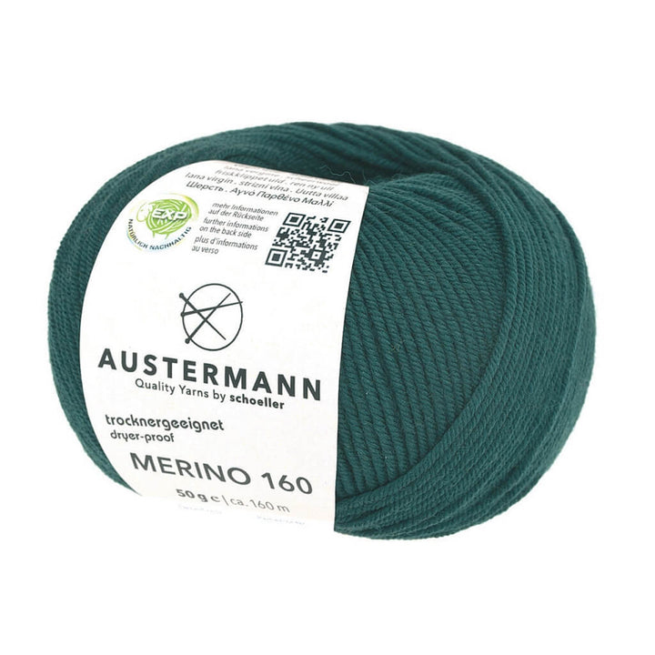 Austermann Merino 160 Exp 50g, Farbe 221 Tanne – Merino bei Lieblingsgarn