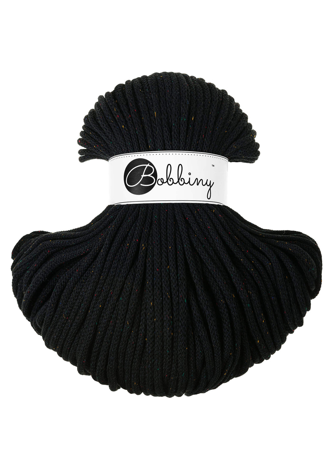 Bobbiny Premium Kordel 5mm x 100 Meter, Farbe Midnight Dust – Baumwolle bei Lieblingsgarn