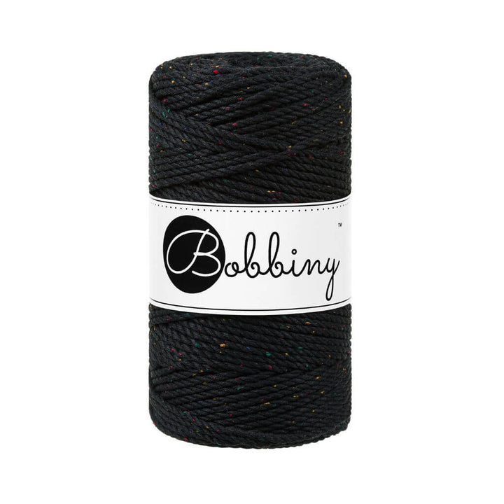 Bobbiny Makramee Garn 3mm, Farbe Midnight Dust – Baumwolle bei Lieblingsgarn