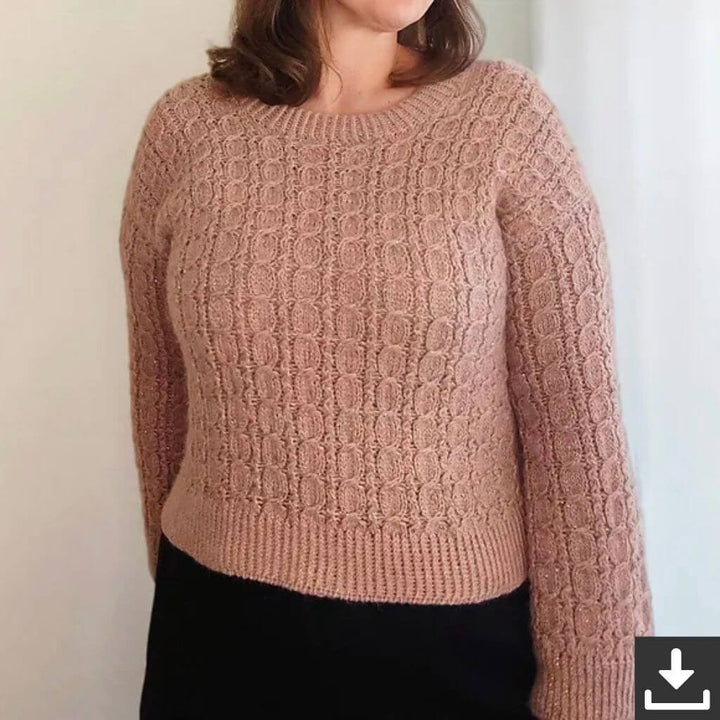 Miene Knits Pattern Budburst Sweater Strickanleitung - Miene Knits (PDF) bei bei bei bei Lieblingsgarn