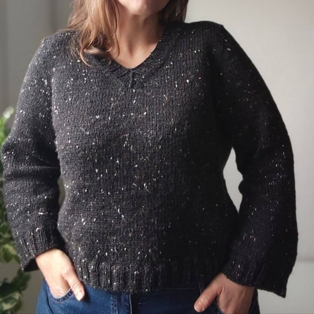 Miene Knits Pattern 2-in-1 Suna Sweater Strickanleitung - Miene Knits (PDF) bei bei bei bei Lieblingsgarn