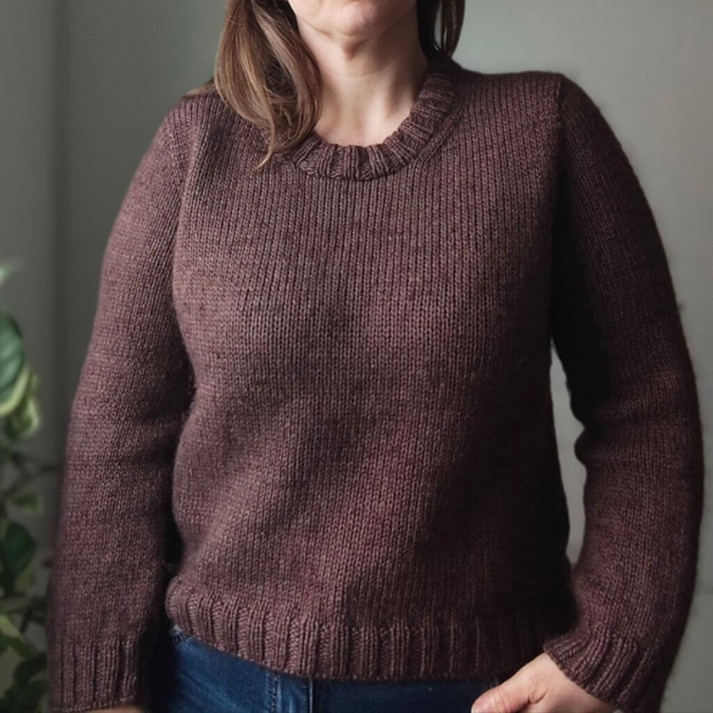 Miene Knits Pattern Suna Sweater Rundhals Strickanleitung - Miene Knits (PDF) bei bei bei bei Lieblingsgarn