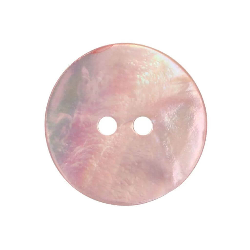 Milward Knopf Perlmutt 20 mm, 6 Stk., Farbe rosa – Perlmutt bei Lieblingsgarn