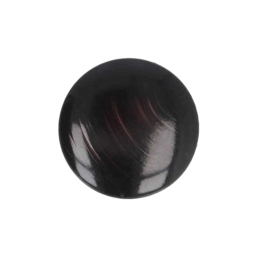 Milward Knopf Dot rund 15 mm, 5 Stk., Farbe schwarz – Synthetik bei Lieblingsgarn