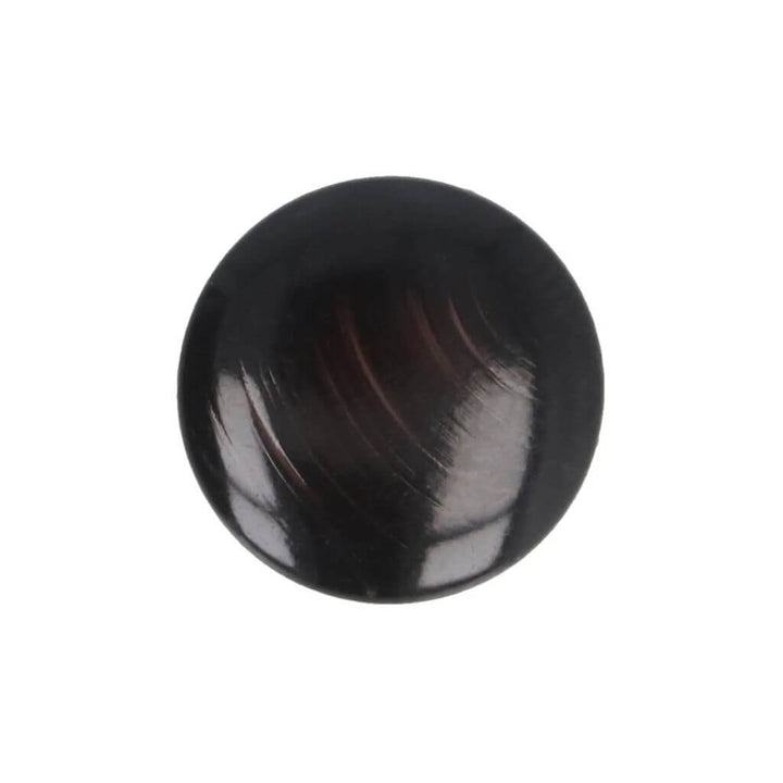 Milward Knopf Dot rund 15 mm, 5 Stk., Farbe schwarz – Synthetik bei Lieblingsgarn