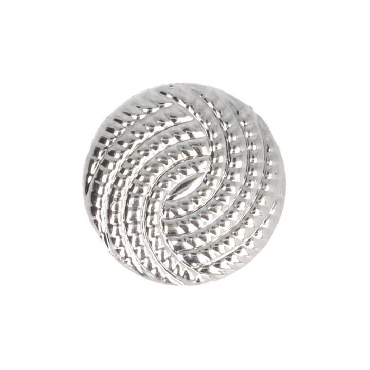 Milward Knopf silberfarbig 15 mm, 6 Stk., Farbe silber – Synthetik bei Lieblingsgarn