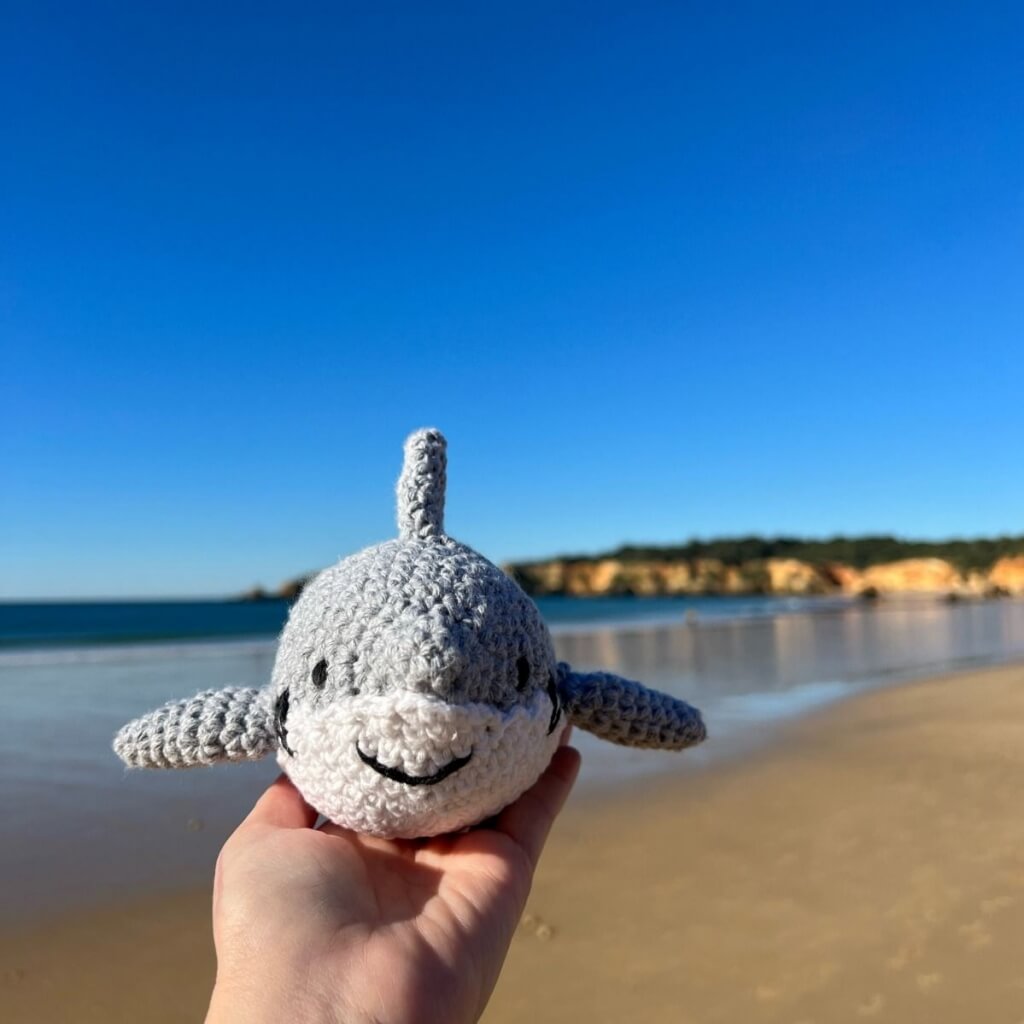 Hoooked DIY Amigurumi Shark Maverick bei bei bei bei Lieblingsgarn