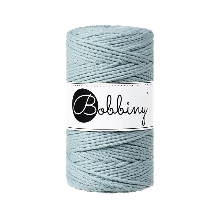 Bobbiny Makramee Garn 3mm gedreht, Farbe Misty – Baumwolle bei Lieblingsgarn