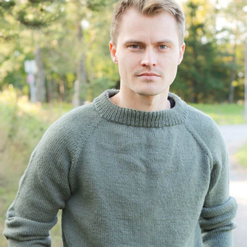 Drops Design Pattern Herren Pullover Misty Day Strickset - Drops (PDF) bei bei bei bei bei bei bei bei Lieblingsgarn
