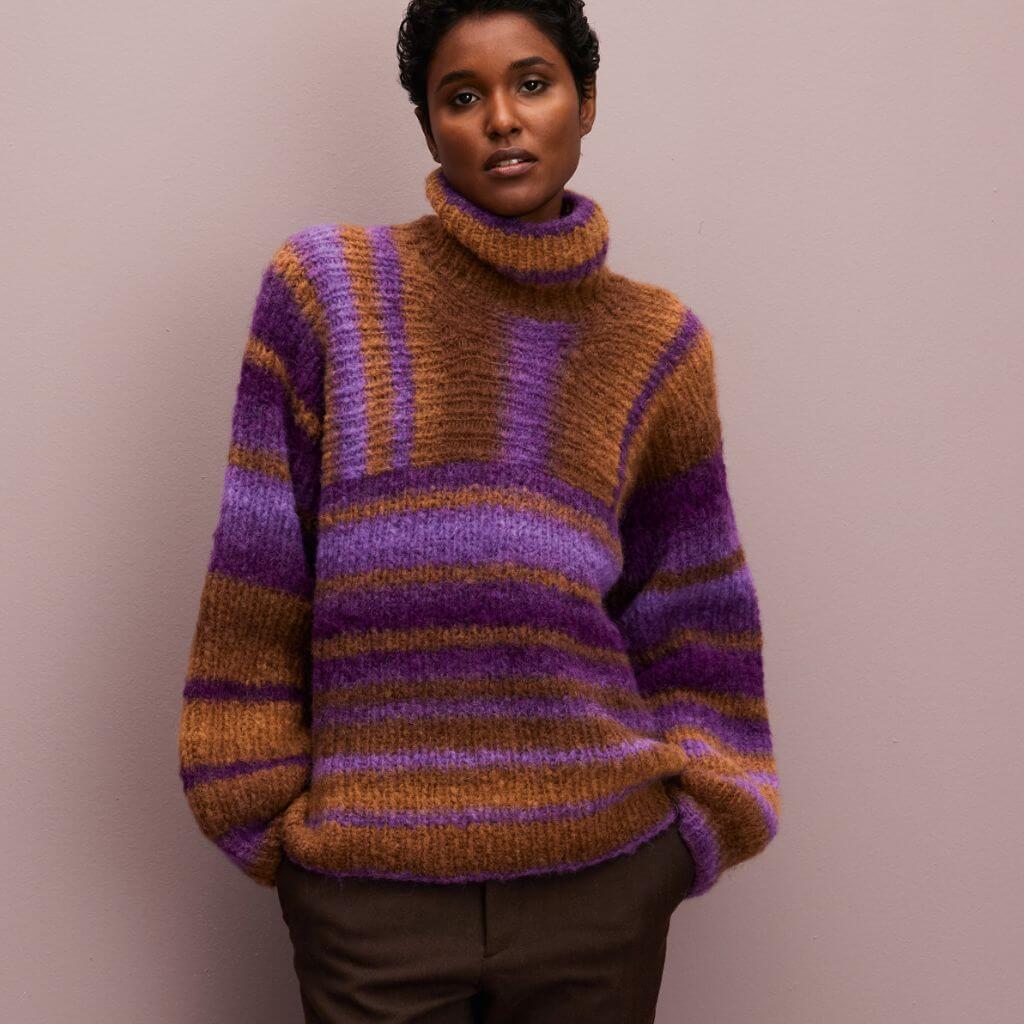 Lana Grossa Pattern Damen Pullover Gigante Strickanleitung - Lana Grossa (Heft) bei bei bei bei Lieblingsgarn